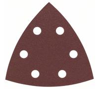 Bosch Set Fogli Abrasivi per Levigatrice a Delta, 93 MM, 120, 6 Fori, 25er-Pack