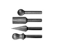 Bosch Set frese 1 609 200 314 – Ø13x56 mm, codolo 6 mm, legno/metallo 4 pz