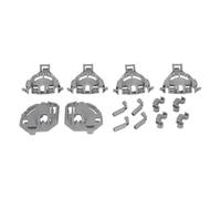 Bosch Siemens 00418675 418675 - Cestello da pavimento, con cuscinetti a spacchetta, per cestello inferiore della lavastoviglie e lavastoviglie