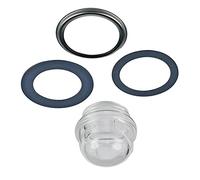 Bosch Siemens 00608656 608656 - Copertura originale per lampada, vetro temperato, vetro protettivo per stufa, forno