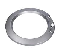 Bosch Siemens 18006700 - Anello originale per porta esterna, telaio in oblò, telaio frontale argentato, lavabiancheria anche Neff Balay Constructa Gaggenau