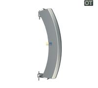 Bosch Siemens Maniglia Siemens 00751791 Originale Argento Con 2 Assi per Waschma