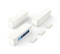 Bosch Smart Home contatto porte/finestre II [+M], sensore intelligente per riscaldamento ad alta efficienza, uso flessibile in sistemi Bosch Smart Home o Matter di altri produttori, set da 3