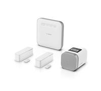 Bosch Smart Home Pacchetto base Clima ambiente II, efficiente controllo del clima ambiente ed efficienza energetica di riscaldamento, compatibile con Apple HomeKit, Amazon Alexa e Google Assistant
