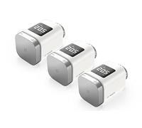 Bosch Smart Home Termostato per radiatore II, set 3 pz, termostati smart con funzionamento tramite app, compatibile con Amazon Alexa, Apple HomeKit, Google Home