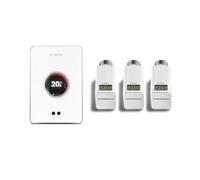 Bosch Smarter Wlan-Regler Easycontrol Set Con 3 Funk-Thermostaten, Bianco