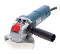 Bosch Smerigliatrice 11.4cm 115mm x-Lock 110V Con Ausiliario Manico Gwx 750-115