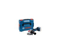 Bosch Professional 18V System Smerigliatrice angolare a batteria con X-LOCK GWX 18V-11 S (incl. impugnatura supplementare Vibration Control, cuffia di protezione, L-BOXX 136)