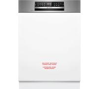 BOSCH SMI6ZCS16E - Lavastoviglie serie 6, parzialmente integrata con cassetto portaposate, 60 cm, Home Connect, programma intelligente, cestelli Max Flex, cassetto vario, Rackmatik