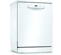 Bosch SMS2ITW11E Serie 2, Lavastoviglie da libera installazione, Home Connect, Diagnostica da remoto, Assistente al lavaggio, Programma preferito, EcoDosage, Bianco, 60cm