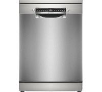 Bosch SMS4EVI08E Serie 4, Lavastoviglie da libera installazione, Home Connect, EfficientDry: apertura automatica della porta, Diagnostica da remoto, Assistente al lavaggio, Acciaio, 60cm