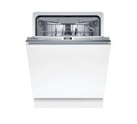 Bosch SMV4HCX07E Serie 4, Lavastoviglie Smart da incasso a scomparsa totale, 10 coperti, Cestelli personalizzabili, Motore EcoSilence Drive, 60 cm.