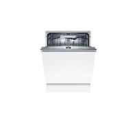 Bosch SMV4HDX52E Serie 4 Smart lavastoviglie completamente integrata, larghezza 60 cm, cestino per posate, terzo cesto, prodotto in Germania, programma Silence particolarmente silenzioso, asciugatura