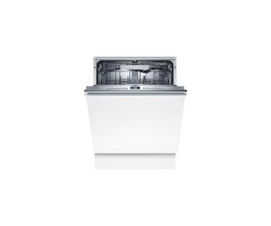 Bosch SMV4HDX52E Serie 4 Smart lavastoviglie completamente integrata, larghezza 60 cm, cestino per posate, terzo cesto, prodotto in Germania, programma Silence particolarmente silenzioso, asciugatura