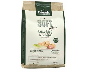 BOSCH Soft mini Quaglia e patate 2,5 kg