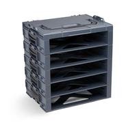 Bosch Sortimo i-Boxx Cremagliera 5fach Antracite Vuota