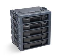 Bosch Sortimo i-Boxx Rack 5fach Antracite Montato