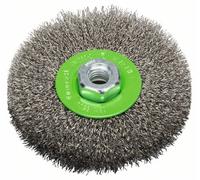 Bosch Spazzola a disco Clean for Inox ondulata inossidabile 115 mm 0,3 mm 8500 giri/min. M14 Quantità:1