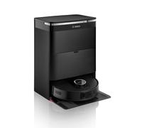 Bosch Spotless Max Robot Aspirapolvere e Lavapavimenti, Potenza 11.000 Pa, Panno Rotante Estensibile, Stazione Autopulente, Navigazione Smart Vision, App Home Connect, Nero