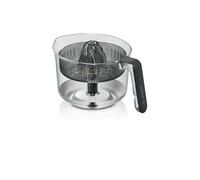 Bosch Spremiagrumi MUZS68ZP per succhi di frutta freschi, beccuccio, maniglia, recipiente da portata, adatto per MUM Serie 8 OptiMUM e robot da cucina serie 6