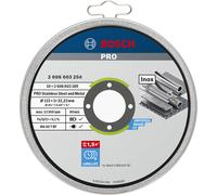 Bosch Standard for Inox Cutting Discs - Set da 10 (Ø 115 mm, 1 mm)