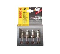Bosch Super 56 HR 7 DC Set 4 Candele Accensione Rame Auto Epoca e Youngtimer