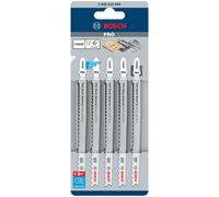 Bosch T345XF Progressor Per Legno E Metallo Lama Per Seghe A Gattuccio (5 Pezzi)