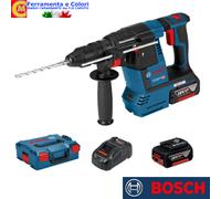 BOSCH Tassellatore B 18V Martello Perforatore GBH18V-26F 2 Batterie 6 AH + KIT