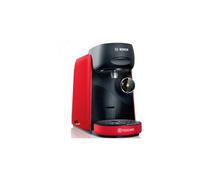 Bosch Tassimo finesse friendly TAS163E, 70 bevande, caffè più intenso sulla pressione della testa, spegnimento automatico, sostenibile, perfettamente dosato, 1400 W, rosso/nero