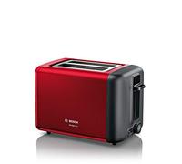 Bosch TAT3P424DE tostapane 2 fetta/e 970 W Nero, Rosso