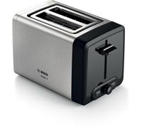 Bosch TAT4P420DE tostapane 2 fetta/e 970 W Nero, Argento