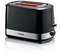 Bosch TAT6A513 tostapane 2 fetta/e 800 W Nero, Acciaio inox