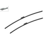 BOSCH Tergicristalli Coppia Spazzole Spazzole Anteriore | Tipo: Spazzole flat blade | Lunghezza 1: 800mm | Lunghezza 2: 700mm 3 397 007 865 Compatibilità con CITROËN C4 Picasso II, RENAULT Scénic 4 J9