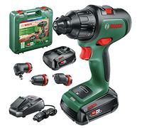 Bosch Trapano a batteria AdvancedImpact 18 (2 batterie, sistema a 18 V, in valigetta)