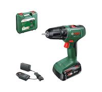 Bosch Trapano avvitatore a batteria EasyDrill 18V-38 (1 batteria da 2,5 Ah; sistema 18 volt; in custodia per il trasporto)