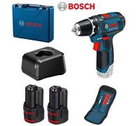 Bosch GSR 12V-15 Nero, Blu, Arancione