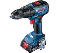 Bosch - Trapano avvitatore a percussione, 18 V, 2 x 5,0 Ah, agli ioni di litio GSB 18 V-50-06019H5101