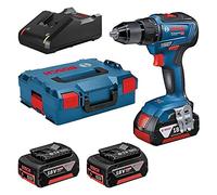 Bosch Trapano avvitatore gsr 18v-55 + 3 x 5.0ah + gal 18v-40 + l-boxx bosch - 0615990l8d