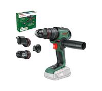 Bosch trapano battente-avvitatore a batteria AdvancedImpact 18V-80 QuickSnap (per foratura e avvitamento; sistema 18 V; brushless; 82 Nm; mandrino 13 mm; impugnatura supplementare; senza batteria)