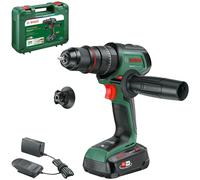 (TG. 1/2_pollice) Bosch trapano battente-avvitatore batteria AdvancedImpact 18V-