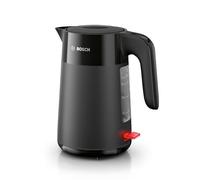 Bosch TWK2M163 Bollitore, Capacità 1.7 L, Filtro Anticalcare, Nero