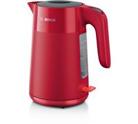 Bosch TWK2M164 bollitore elettrico 1,7 L 2400 W Nero, Grigio, Rosso