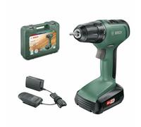 Bosch UniversalDrill 18, 06039C8004,Trapano-Avvitatore, 1 batteria al litio da 18 Volt/1,5 Ah, Sistema da 18 V, in Valigetta