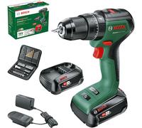 Bosch Home & Garden UniversalImpact 18V-60 - 2 x 2,0 Ah Incluso set di accessori