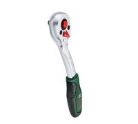 Bosch Cricchetto con attacco da 1/4" (potente cricchetto per lavori di bricolage, coppia elevata di fino a 93 Nm, ingranaggio a 72 denti, pulsante di blocco, interruttore di direzione, collo curvo)