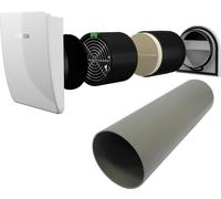 BOSCH ventilazione decentralizzata V2000D 43 /K Kit completo: con tubo di montaggio, griglia esterna - 7735600363