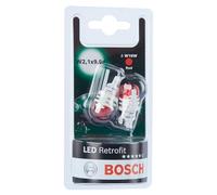 Bosch W16W LED Retrofit lampadine auto, 12 V 1,8 W W2,1x9,5d