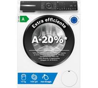 Bosch WGH254A0IT Serie 6 Lavatrice smart a carica frontale, 10 kg, 1400 giri, Efficienza energetica A -20%, sistema di dosaggio automatico del detersivo e dell’ammorbidente, Bianco, 60 Cm