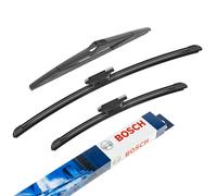 BOSCH Wischerblatt Set Anteriore Posteriore Per RENAULT Twingo III BCA BCM