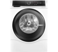 Bosch WNC254A40, Serie 8, Asciugatrice intelligente, 10,5 kg di lavaggio e 6 kg di asciugatura, 1400 giri/min, dosaggio intelligente i-Dos, rimuove 16 tipi di macchie, IronAssist con funzione vapore,